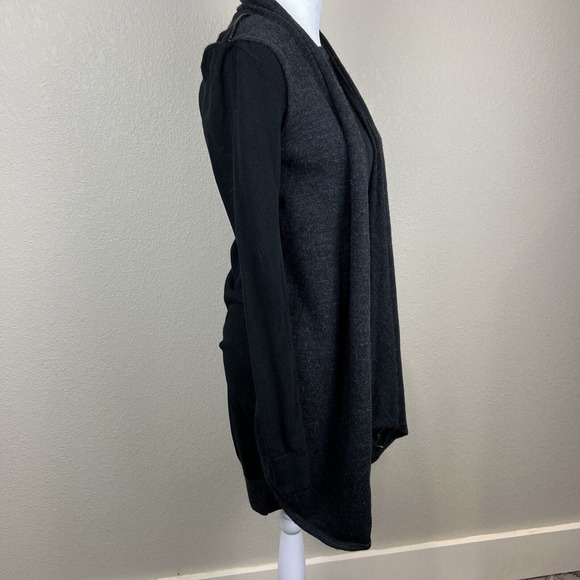 All Saints Dress Women Eight Black Drina‎ Vest Wool - Picture 3 of 14